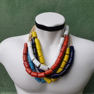ILEKE MOJOLO AFRICANO GD897 | FIO MOJOLO AFRICANO | ILEKE MOJOLO GD897 | COLAR AFRICANO