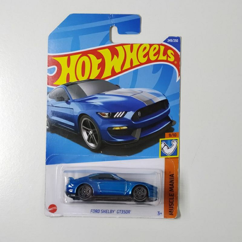 Hot Wheels Ford Shelby Gt350r Muscle Mania Shopee Brasil 2791