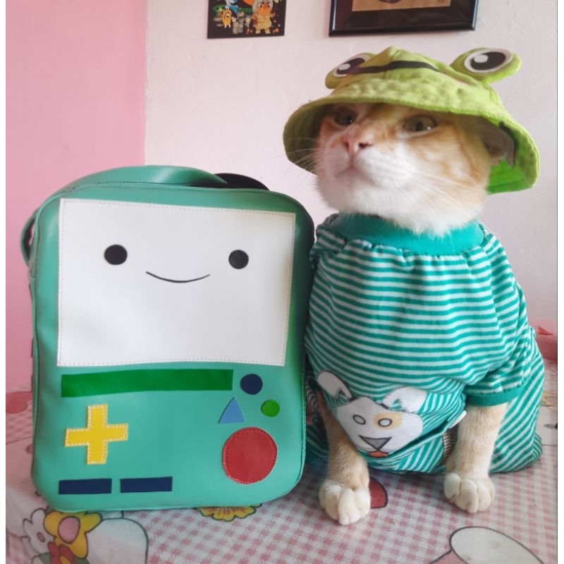 bolsa tiracolo BMO Adventure Time | Shopee Brasil