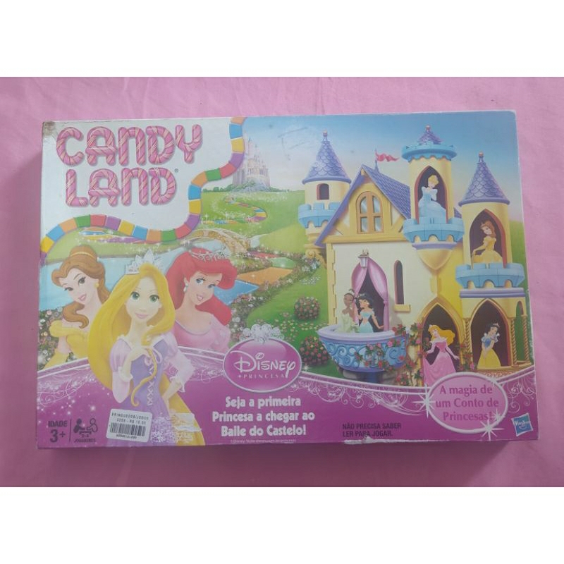 Jogo Hasbro Candy Land Princesas Disney