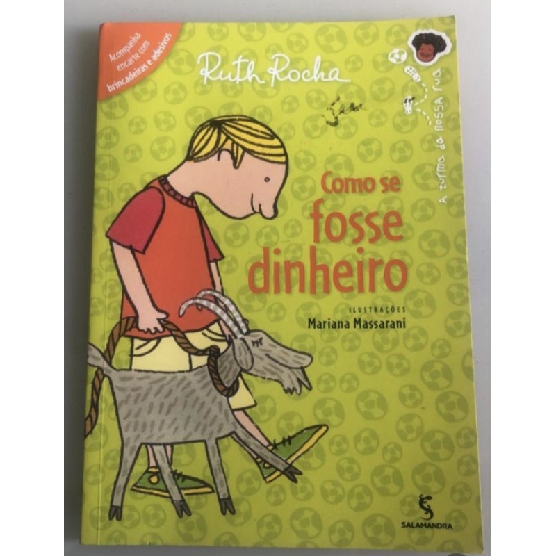Livro: Como Se Fosse Dinheiro - ROCHA, RUTH. | Shopee Brasil