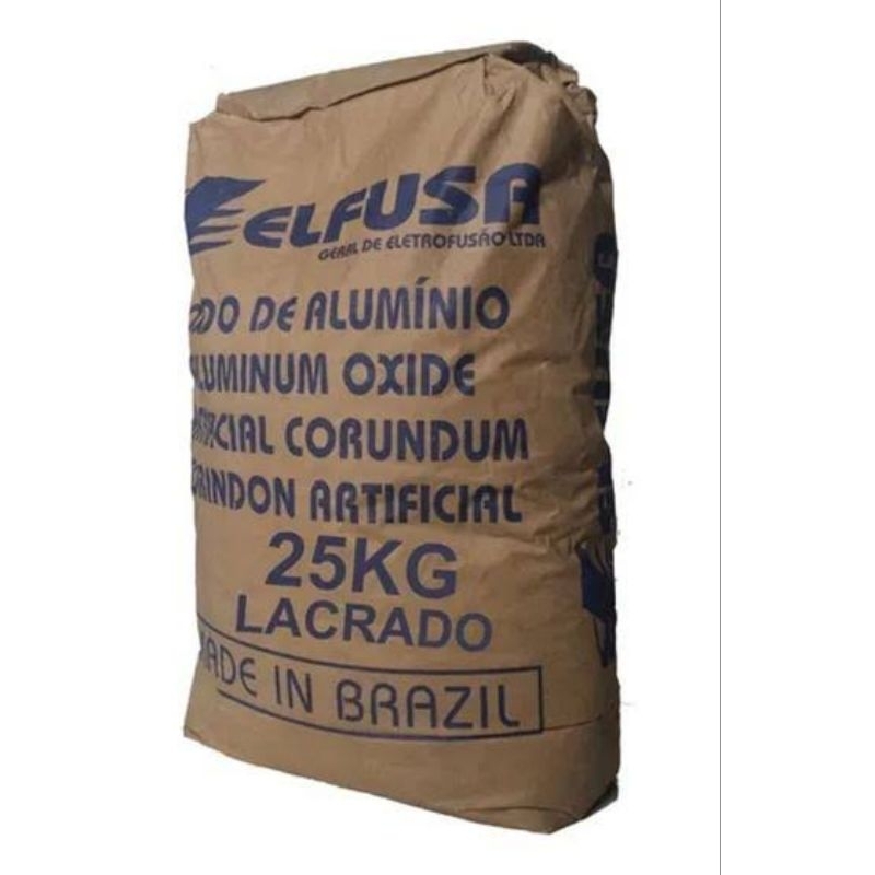 Oxido de aluminio branco 320 25 kg.