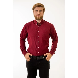 Camisa masculino manga longa social microfibra trabalho uniforme eventos