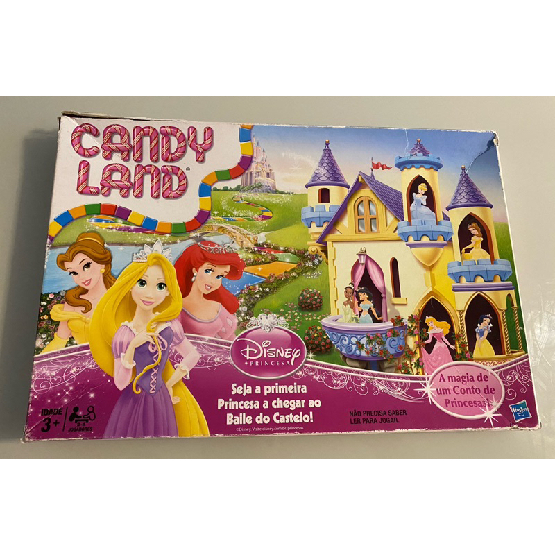 Jogo Hasbro Candy Land Princesas Disney