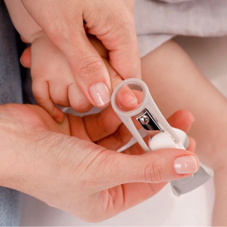 Cortador Com Lupa Para bebe Cor Cinza- Buba