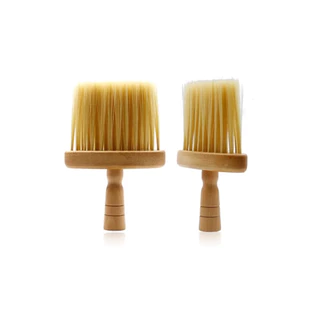 ESPANADOR MADEIRA MACIO ÓTIMA QUALIDADE BARBEARIA BARBERSHOP CABELEIREIRO