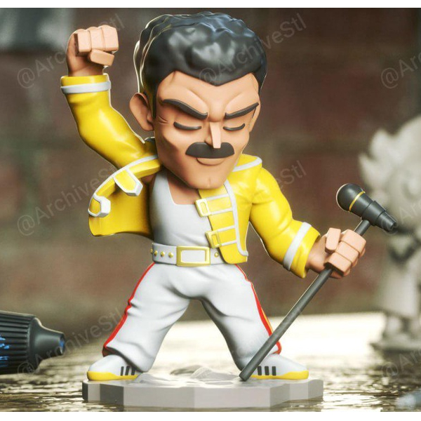 Miniatura Chibi Freddie Mercury
