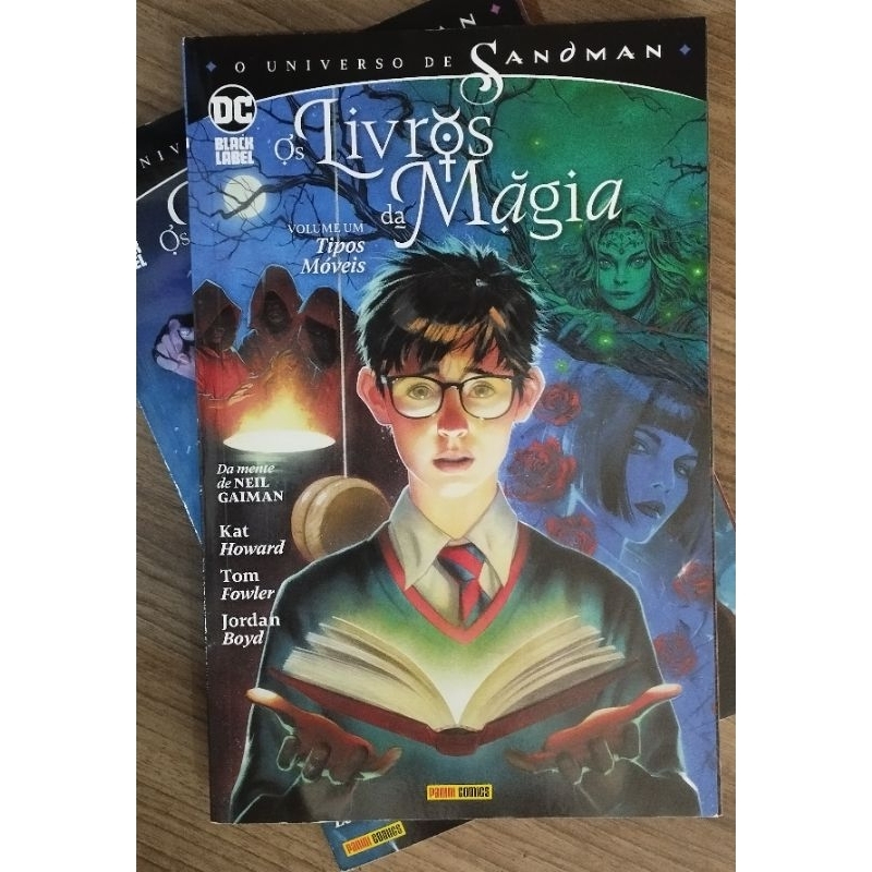 Os Livros da Magia Edições 1, 2 e 3 ( O Universo de Sandman ) Desconto no Preço