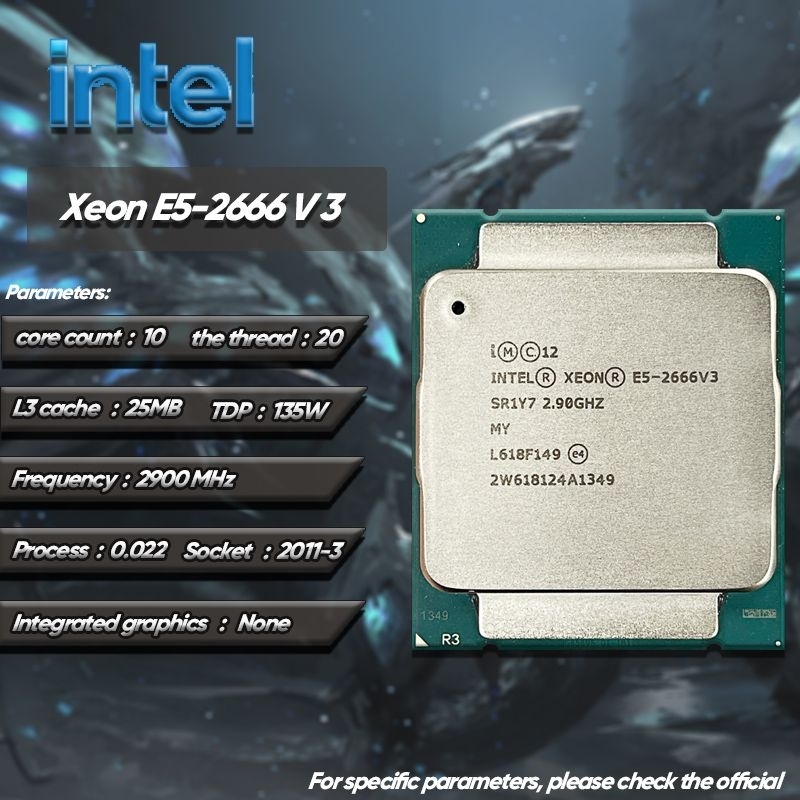 Processador Intel Xeon E5 2666 V3 Shopee Brasil