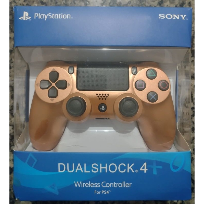 Controle Sem Fio Original Sony Dualshock 4 - Metallic Copper