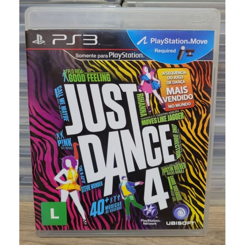 Jogo PS3 - Just Dance 4 (Mídia Física) - FF Games - Videogames Retrô