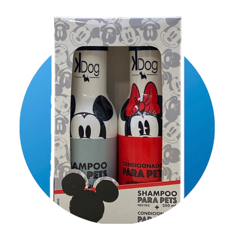 Kit Shampoo Condicionador Beleza p/ Cachorro Pelos Macios e Cheiroso K