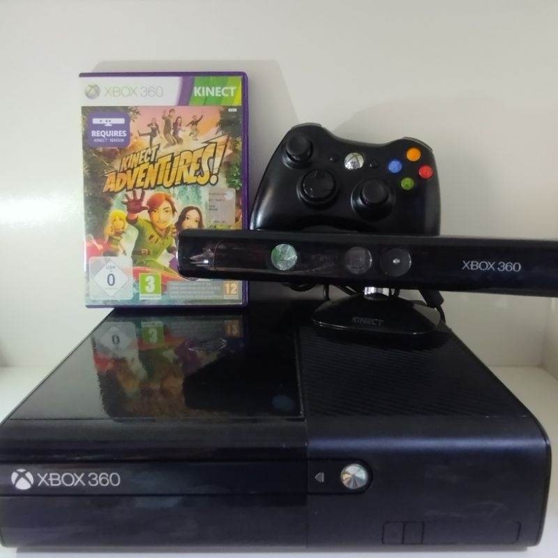 Xbox 360 Super Slim Completo Original Com Jogo Pronto Jogar