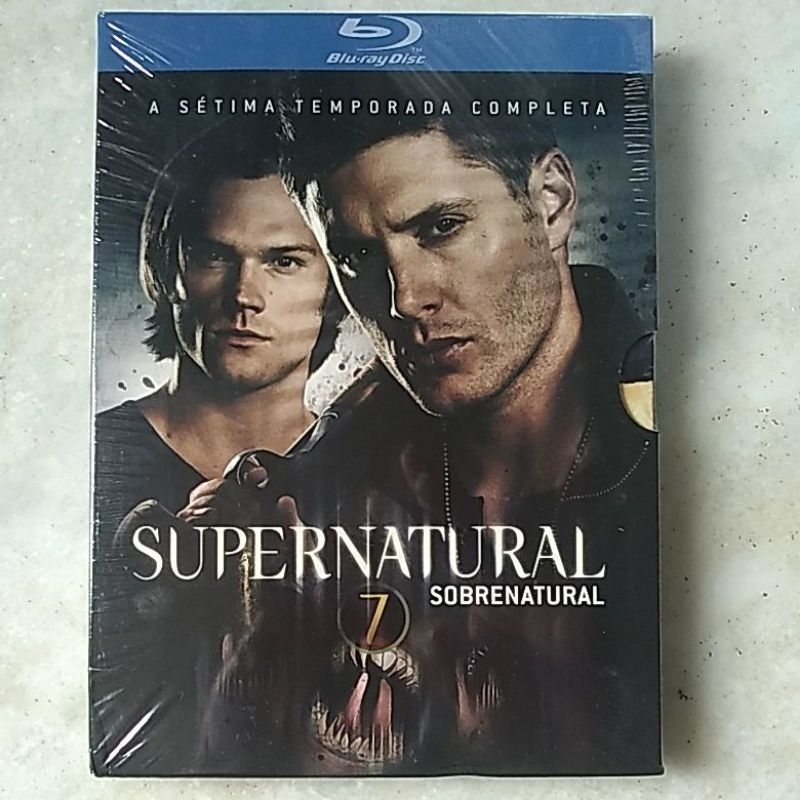 Blu Ray Supernatural 7⁰ Temporada Completa Em Blu Ray Lacrado Shopee Brasil 