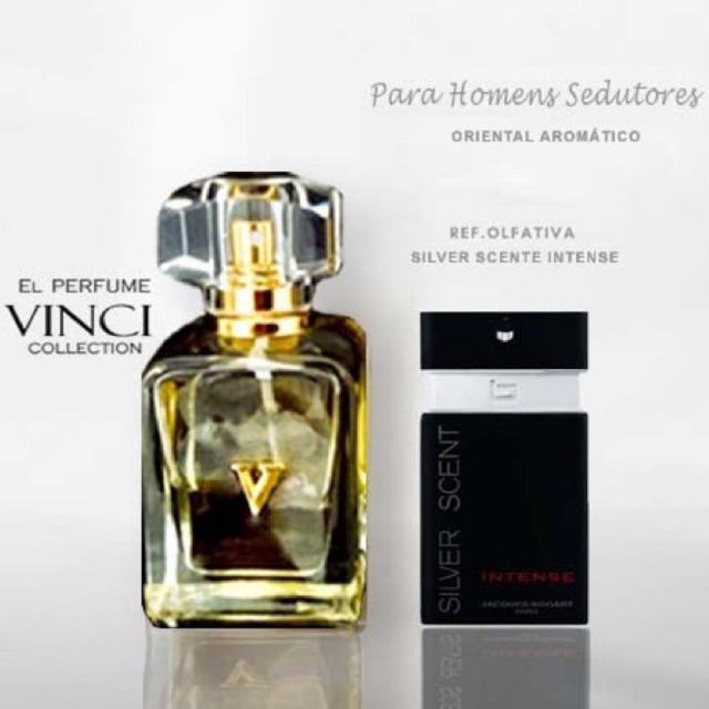 Perfume Silver Scent Intense 50ml VinciCollection Parfum