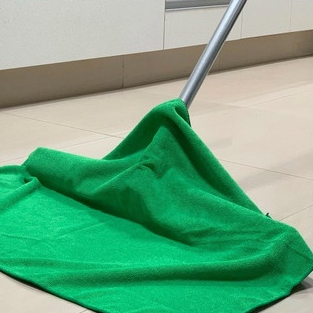 Kit 2 Panos de Chão Microfibra 50x60cm Anti Risco Limpar Cozinha Quarto Sala Banheiro Polimento Limpeza Profunda