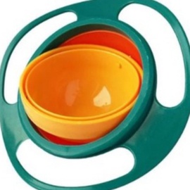 Pratinho Bebê Bowl Giratório 360° Azul Não Derruba Comida - ShopJJ -  Brinquedos, Bebe Reborn e Utilidades