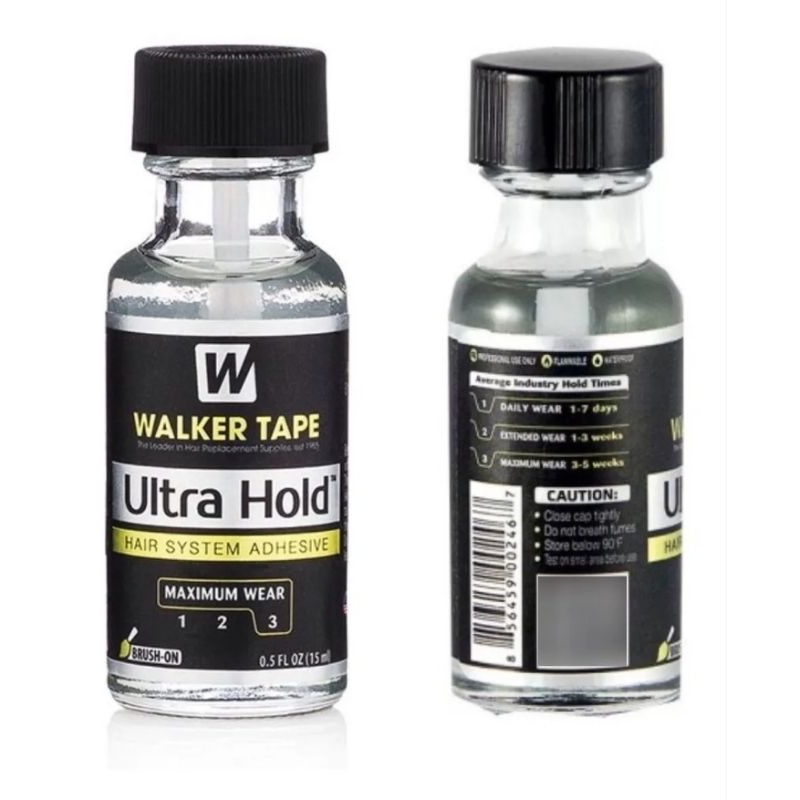 Cola Para Prótese Capilar Mega Hair Lace Front Peruca Ultra Hold 15 ML - Melhor Preço