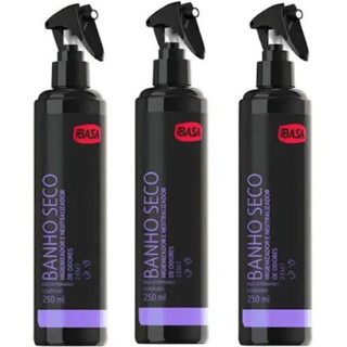 Combo 3 und Banho a seco, Higienizador e neutralizador -Ibasa - 250 mL