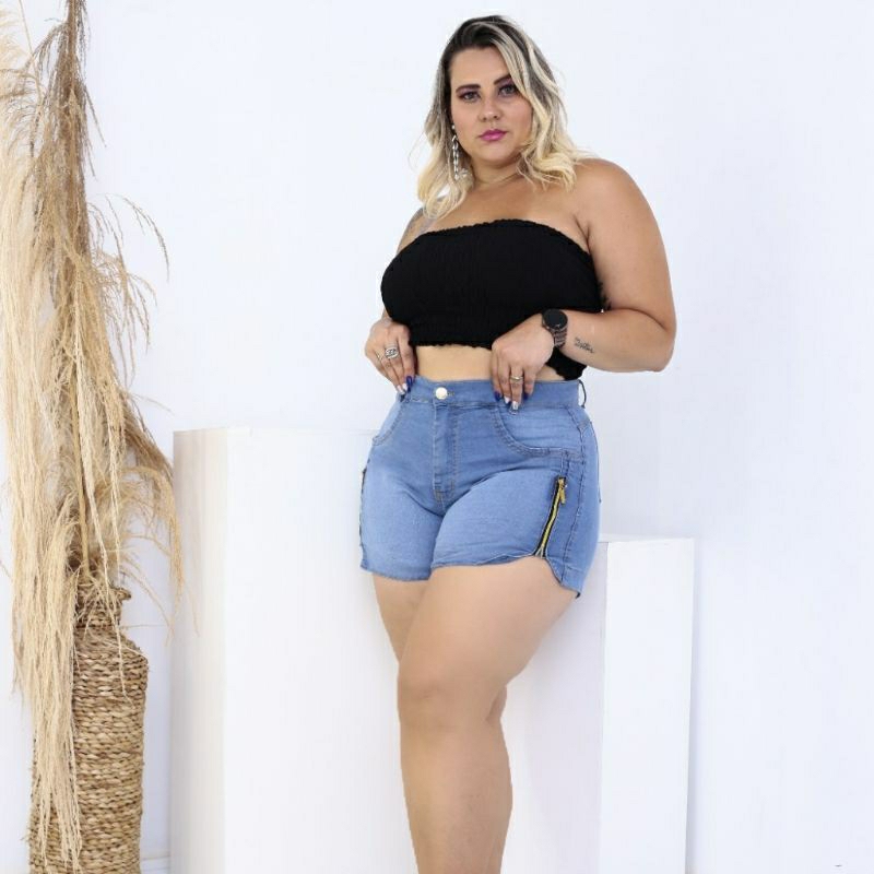 Short Jeans Plus Size