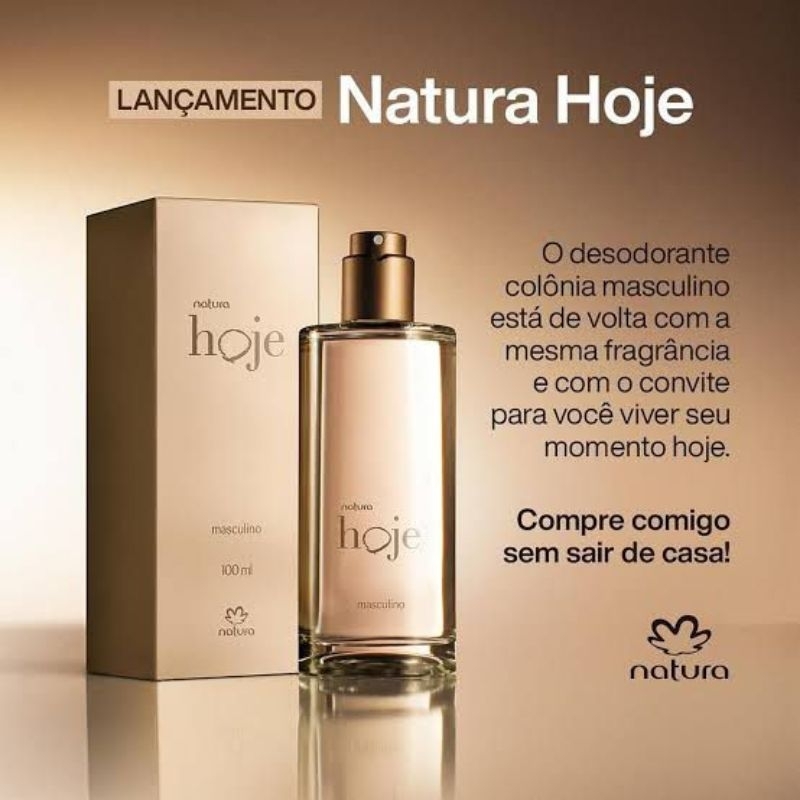 Natura Hoje Masculino Ml Produto Original E Lacrado Shopee Brasil