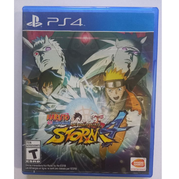 Jogo Ps4 Naruto Shippuden Ultimate Ninja Storm 4 Fisico