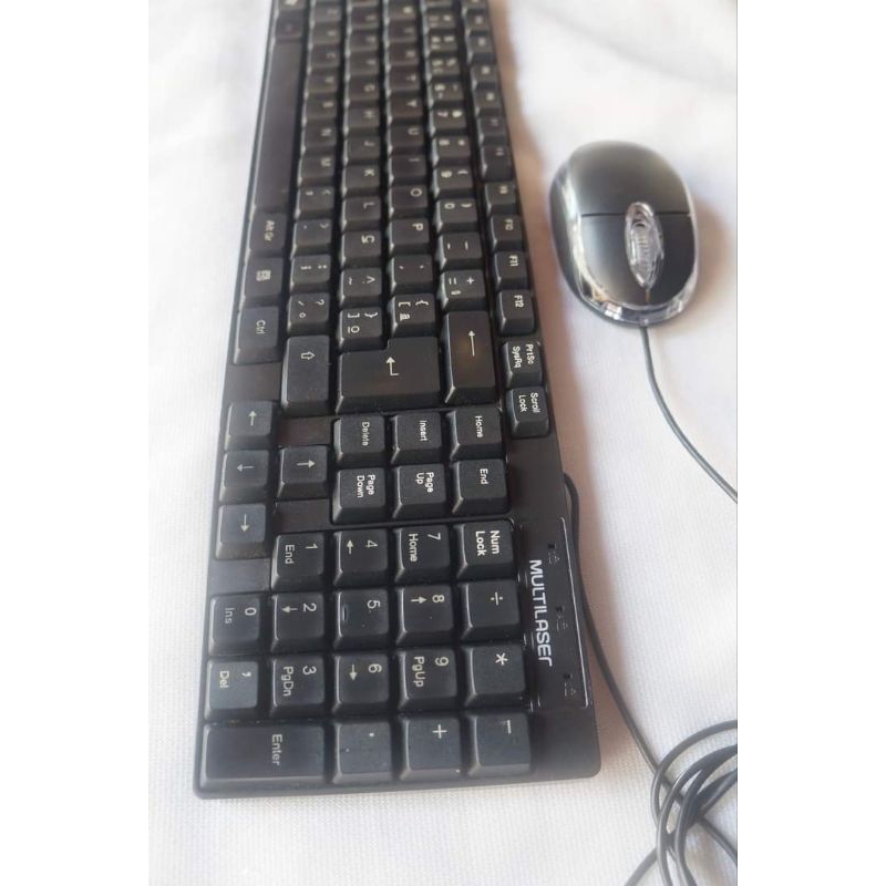 Conjunto Teclado Slim E Mouse Shopee Brasil