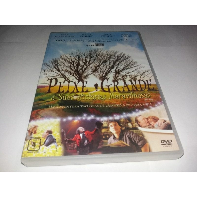 Blu-ray Peixe Grande E Suas Histórias Maravilhosas - Lacrado