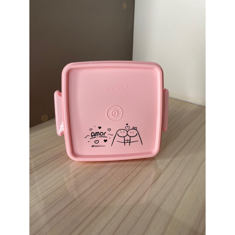 TUPPERWARE CUPCAKE ROSA - Não é Pote é Tupperware - melhor loja do