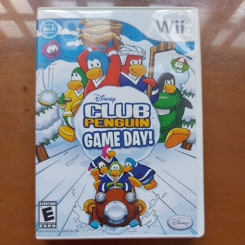 CLUB PENGUIN GAME DAY JOGO ORIGINAL PARA NINTENDO WII.