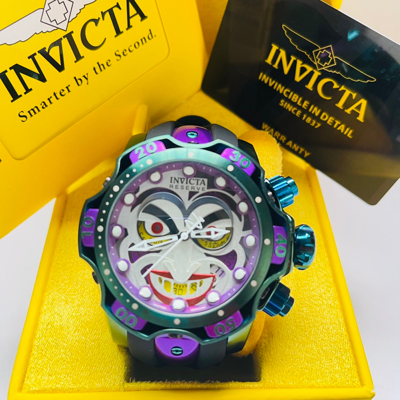 Relógio Invicta THE JOKER Coringa Venom