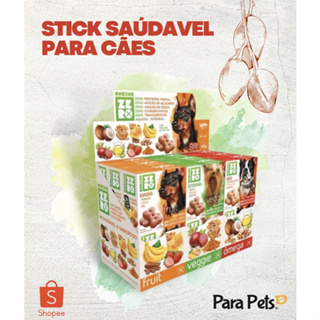 Combo Biscoito Zero Mais Stick Fit Spin Pet