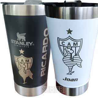 Copo Térmico Com Tampa e Abridor 473ml Atlético Mineiro Galo Galocura Personalizado