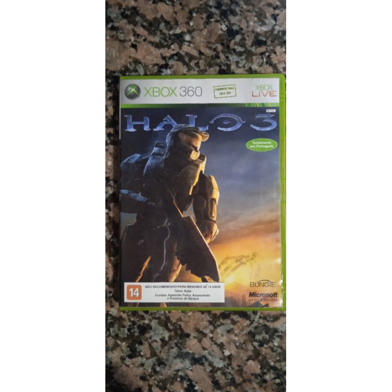 Halo 3 Xbox 360 Shopee Brasil