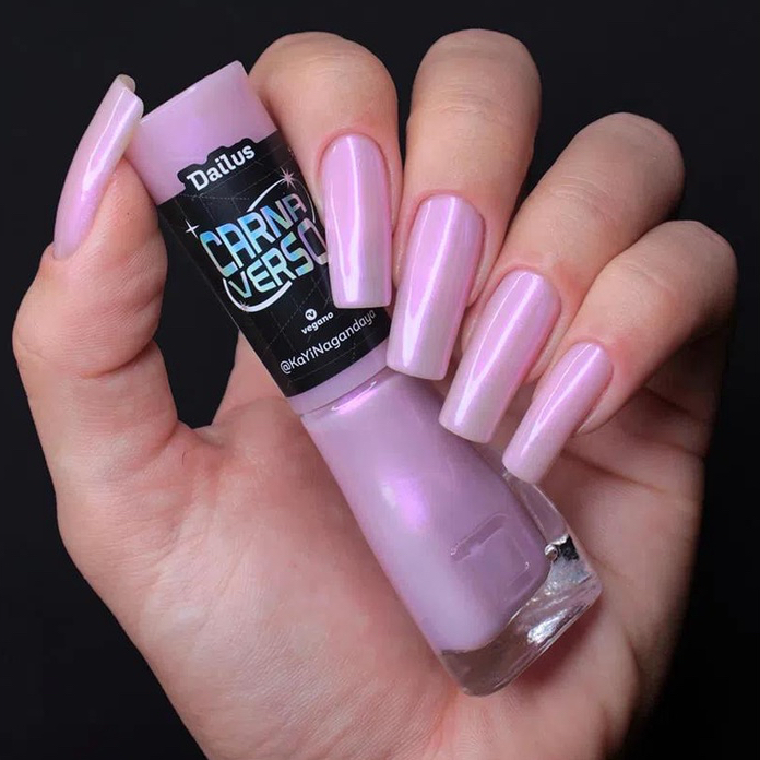 Esmalte Top Coat Efeito Iridescente Coleção Carnaverso KaYiNagandaya Dailus