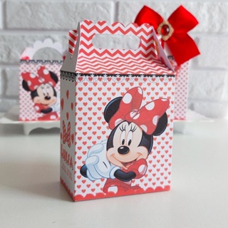 Lembrancinha minnie vermelho, personalizados minnie e Mickey. kit festa. R$1,99 a unidade.