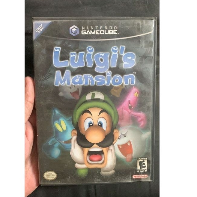 Custodia E Artwork Originale Per Luigi's Mansion Su Nintendo Gamecube - Solo Custodia, Gioco Non Incluso