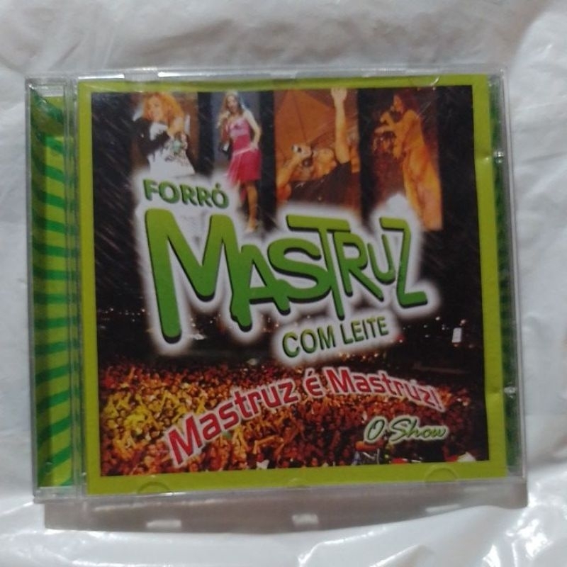 Cd Forro Mastruz Com Leite Mastruz E Mastruz O Show Shopee Brasil 8391