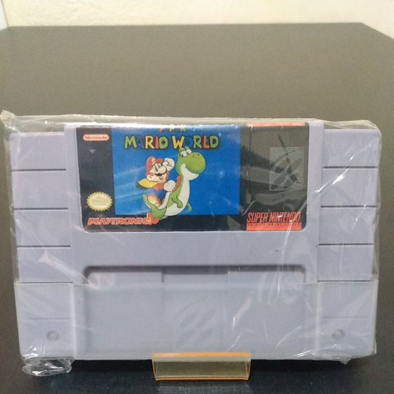 Jogo Cartucho Original Super Mario World para Super Nintendo
