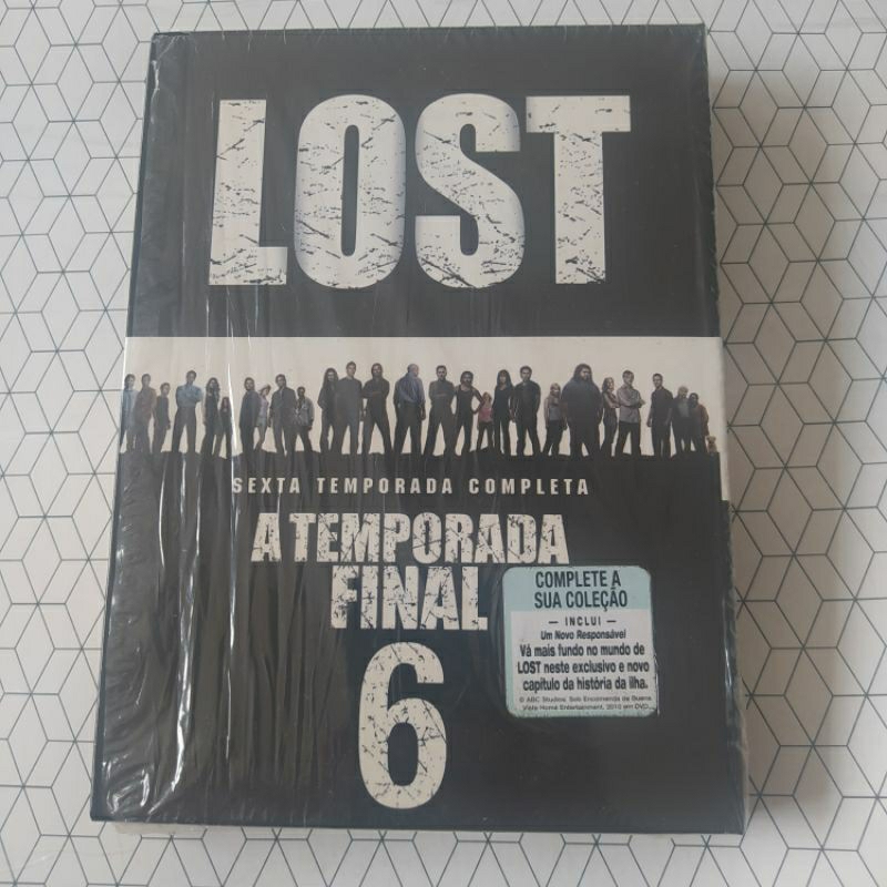 Box original Digistack Lost 6ª sexta temporada completa a temporada ...
