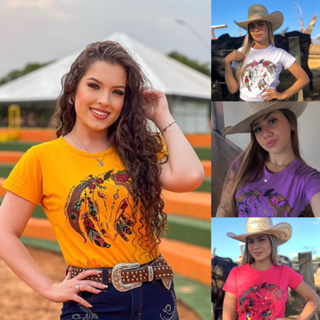 T-Shirt Country blusinha feminina