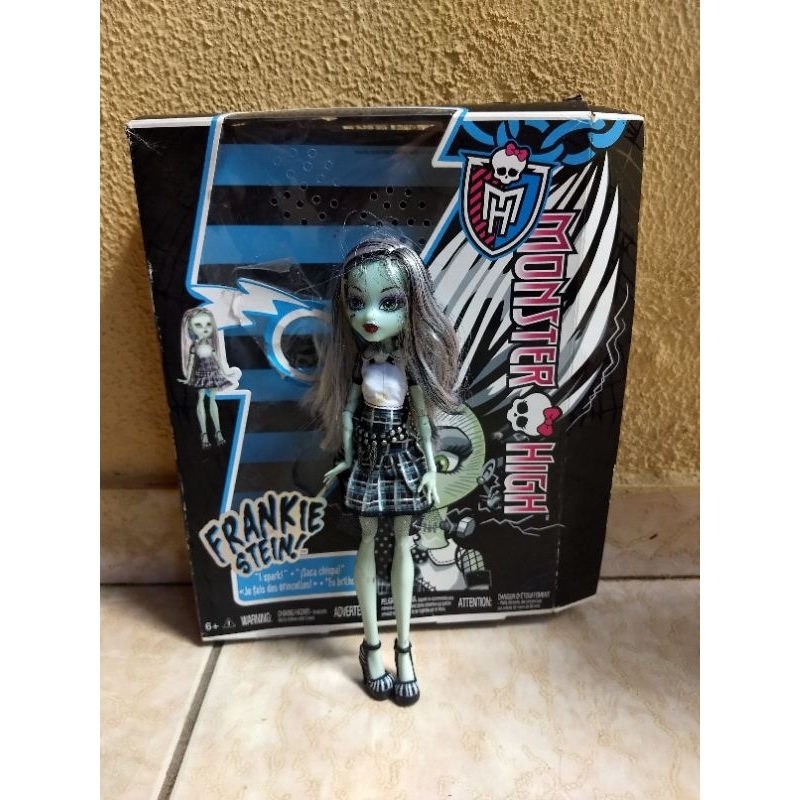 Boneca Monster High Choque Eletrizante Frankie Stein Mattel em
