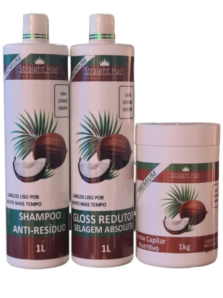 Progressiva + botox de coco 0% formol | Shopee Brasil