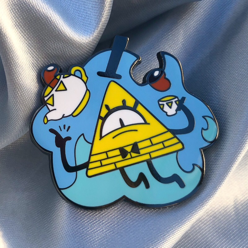 Pin Bill Cipher - Gravity Falls | Broche hard enamel animação Dipper ...