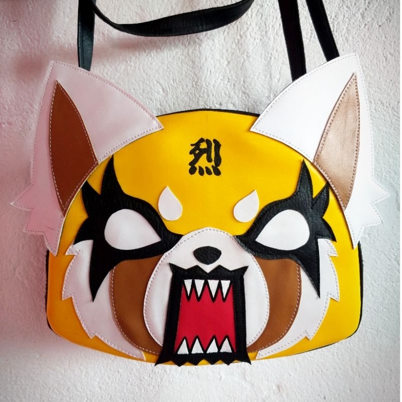 bolsa Tiracolo ombro Aggretsuko Retsuko sanrio