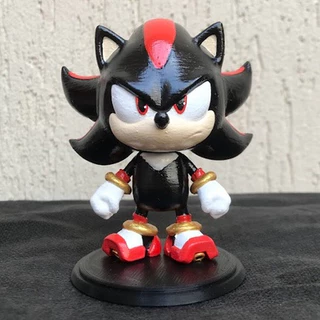 SHADOW THE HEDGEHOG Sonic Colecionável Impressão 3D