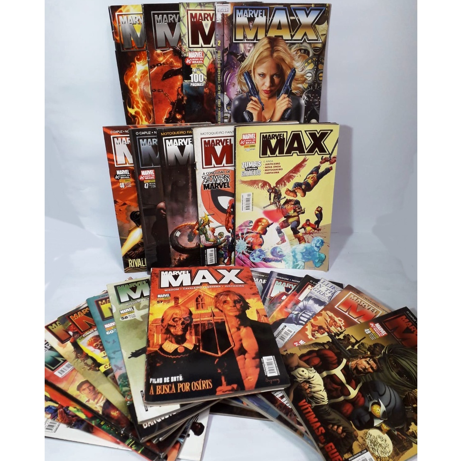 Revista Marvel Max N° 5, Livro Panini Comics/ Marvel Max Usado 90438495