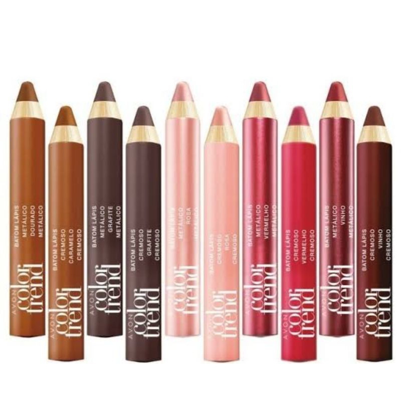 Batons lápis Color Trend da Avon | Shopee Brasil