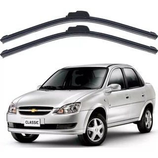 Par Palhetas Corsa Corsa Classic Monza Kadett Celta Prisma Antigo 18 Polegadas Siliconadas