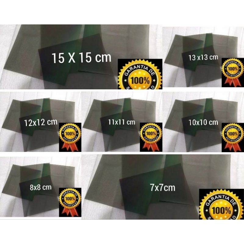 Pelicula Polarizada para Painel de Moto, Carro,vídeo 0 graus com cola